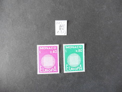 Monaco : : 2  Timbres : Neufs ; Charnière - Lots & Serien