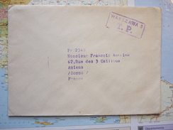 Lettre Ayant Voyagé Avec Marque Postale Warszawa 3 T.P. - Frankeermachines (EMA)