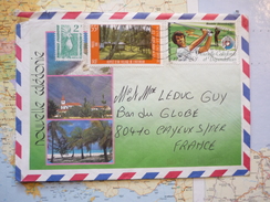 Lettre Ayant Voyagé 1988 - Storia Postale