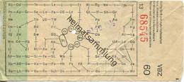 Schweiz - Verkehrsbetriebe Der Stadt Zürich VBZ - Fahrschein - Europe