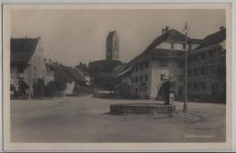 Gelterkinden - Kirche Und Dorfbrunnen - Photo: Guggenheim No. 13505 - Gelterkinden