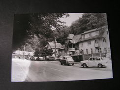 DDR Trustal , Mit Alten Autos Und HO Gastätte , Trabi Parkplatz - Schmalkalden