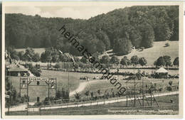 Münsingen - Sportplatz - Foto-Ansichtskarte - Muensingen