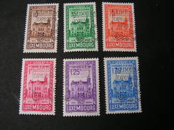 Luxemburg 1936 Kongress Mit SST   290-295  €  40,00 - Used Stamps