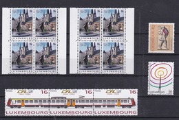 Luxembourg - Luxemburg - Petite Collection De 27 Timbres Neufs MNH, 1 Bloc Et 9 Entiers - Collections (sans Albums)