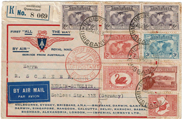 LMON1 - AUSTRALIE - AEROGRAMME BRISBANE / BERLIN 24/4/1931 - Aerogrammi