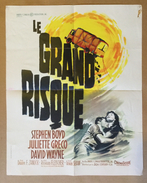 Affiche Originale Cinéma Film LE GRAND RISQUE " THE BIG GAMBLE " De RICHARD FLEISCHER Avec JULIETTE GRECO STEPHEN BOYD - Affiches & Posters