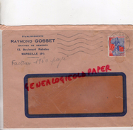 13 - MARSEILLE- ENVELOPPE RAYMOND GOSSET - 13 BD. RABATAU -1960 - 1950 - ...