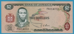 JAMAICA 2 Dollars L. 1960 (1970) 25th Anniversary Declaration Of Human Rights (1948-1973) P# 58 - Jamaica