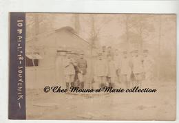 WWI - SOUVENIR DU 10 MAI 1918 - DEVANT LA BARAQUE N° 69 - CARTE PHOTO MILITAIRE - Guerra 1914-18