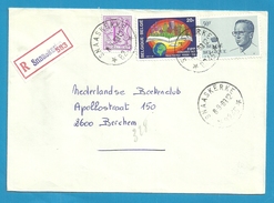 1850+2022 Op Brief Aangetekend Met Sterstempel (Relais) * SNAASKERKE * Met Aantekenstrook SNAASKERKE - 1981-1990 Velghe