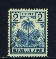 HAITI  -  1893  Tree With Drooping Leaves  2c  Used As Scan - Haiti