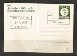 96u * SCHWEDEN * LOKALPOST HELSINGBORG * 1985 *!! - Ortsausgaben