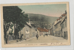 68 Haut Rhin - St Saint Amarin Grand Rue 1919 - Saint Amarin