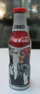 AC - COCA COLA 100th YEARS OF COLA  ALUMINUM MINI BOTTLE KEYRING  -  KEY HOLDER 1920 BRAND NEW FROM TURKEY - Portallaves