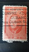 RARE 2C CORREOS CUBA 1882-1945 FRANKLIN ROOSEVELT USED STAMP TIMBRE - Oblitérés