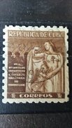 RARE 1C CORREOS CUBA 1940 USED STAMP TIMBRE - Gebruikt