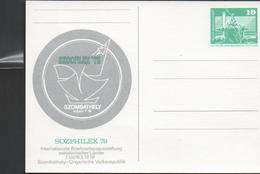 3119 Entero Postal  Sozphilex 78 DDR Nuevo. Alemania - Privé Postkaarten - Ongebruikt