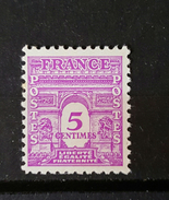 YT 620 - Arc De Triomphe De L 'Etoile - 5cts - Neuf Charnière - 1944-45 Triomfboog