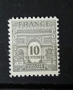 YT 621 - Arc De Triomphe De L 'Etoile - 10cts - Neuf Charnière - 1944-45 Arco Del Triunfo