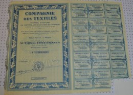 Compagnie Des Textiles - Textiel