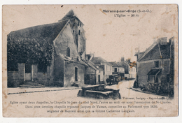 MORSANG SUR ORGE PLACE DE L4EGLISE--VOITURE -petites Taches Voir Scan - Morsang Sur Orge