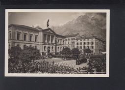 Schweiz AK Aufmarsch Der Glarner Behörden 1938 - Andere & Zonder Classificatie