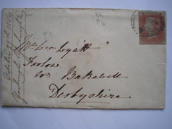 U.K. - Enveloppe Du 29 Oct. 1854 Avec Cachets  Au Verso - Storia Postale