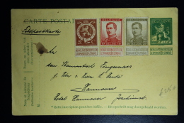 Belgium POstcard 20 Sep 1914 Uprated  Feldpostkarte Verviers Hannover - Tarjetas 1909-1934