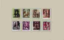 Hungary 1946. Text Overprint - III. - Complete Set MNH (**) Michel: 870-877 / 1.50 EUR - Unused Stamps
