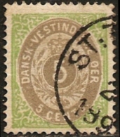 Dansk Vestindisk 5c. 1876 10 II Light Grey, Danish West Indies, Westindien - Danemark (Antilles)