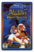Aladin Disney Cinéma Movie Phonecard Grande-Bretagne (w4445) - [10] Collections