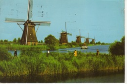 PAYS BAS  - MOULIN A VENT - - Kinderdijk