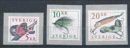 Sweden 2012. Facit # 2885-2887. Fishing Gear. Complete Set Of 3, MNH (**) - Ongebruikt
