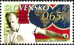 Slovakia - 2013 - Major Sporting Events - Jan Popluhar - Mint Stamp - Nuovi