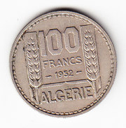 ALGERIA KM 93, 1952, 100 Francs. (FP07) - Algerije