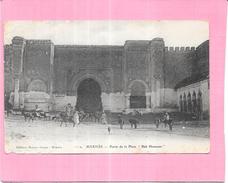 MEKNES - MAROC - Porte De La Place - Bab Mansour - EEE - - Meknès