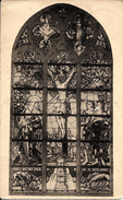 STEENOKKERZEEL - HUMELGHEM (1820) : Glasraam Van De Kerk O.L.V. Middelares (van Het Huis Bary, Jette). CPA. - Steenokkerzeel
