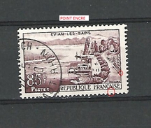 VARIÉTÉS FRANCE 1959  N° 1193 EVIAN LES BAINS 24.5.1960  OBLITÉRÉ - Oblitérés