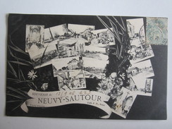 89 Yonne Neuvy Sautour Souvenir Multivues - Neuvy Sautour