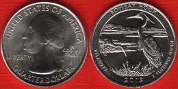 USA Quarter (1/4 Dollar) 2015 D Mint "Bombay Hook" UNC - 2010-...: National Parks