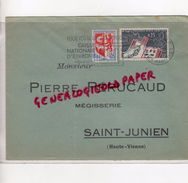 87- ST JUNIEN- MEGISSERIE PIERRE PERUCAUD SAINT JUNIEN - GANTERIE - CUIR GANTS - 1950 - ...