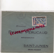 87-  ST JUNIEN-MEGISSERIE PIERRE PERUCAUD SAINT JUNIEN - GANTERIE - CUIR  1971 GANTS  GANT GANTIER - 1950 - ...