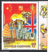 Delcampe - Nouvelle Calédonie 1997: Yv PA 342 ** MNH HONGKONG (signes Du Zodiaque Chinois) - Astrologie