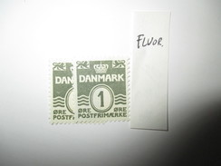 Definitiva Ordinary Issue FLUO Fuorescent Paper 1 Ore Verde - Unused Stamps