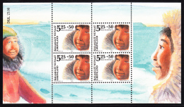 Greenland MNH 2005 Scott #B30a Minisheet Of 4 Child's Face - Save The Children's Fund - Neufs