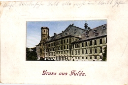 Fulda, Passepartout AK, Feldpost AK 1918 - Fulda