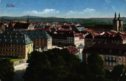 Fulda, Teilansicht, Feldpost AK Mit Stempel "Landkrankenhaus Fulda", 1915 - Fulda