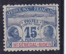 Haut Sénégal Et Niger Taxe N° 3 Neuf * - Unused Stamps