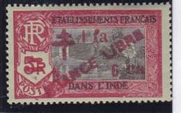 Inde N° 212 Neuf * - FRANCE LIBRE - Ungebraucht